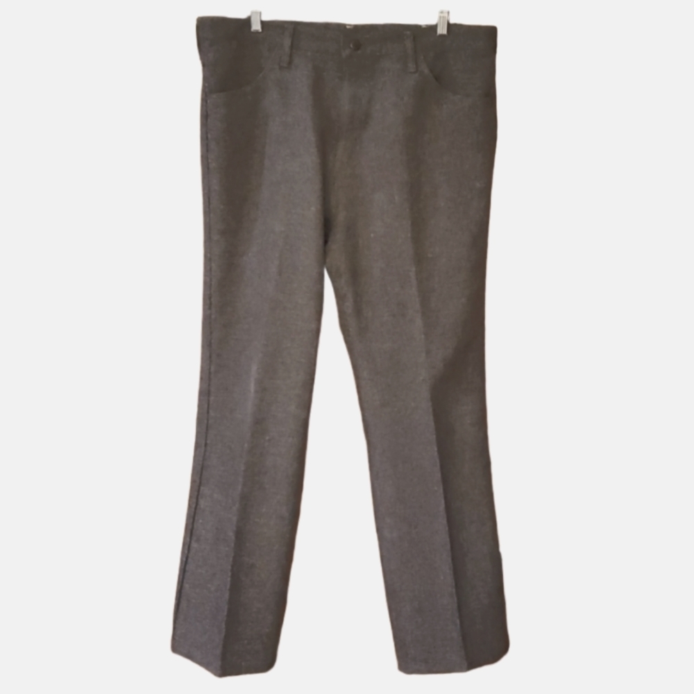 Wrangler Mens 82HG‎ Heather Grey Dress Pants Size 38x30